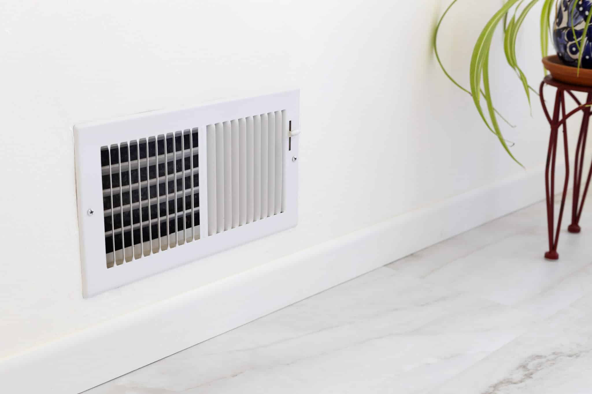 HVAC Temperature Balancing with Air Vent Register.